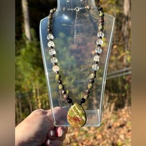 Introducing the “Desert” necklace…a Luxe CrystalWorks original design.